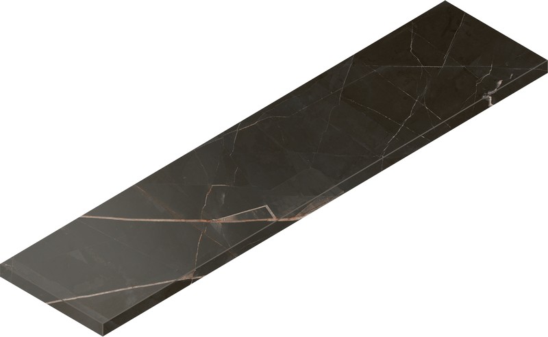Ступень Стелларис Абсолют Блэк 33x120 угловая левая (620070002611)
