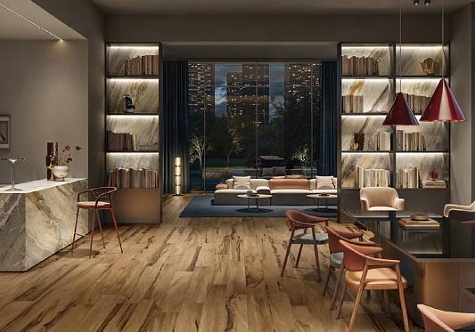 Новинка! Коллекция Aura: керамогранит под дерево в 10 трендовых оттенках